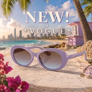 NWT Vogue Eyewear Lilac Sunglasses VJ2032